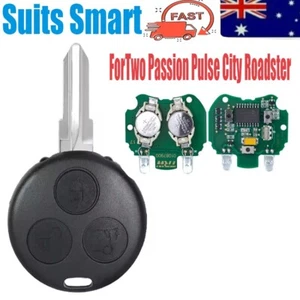 Complete Remote Key Fob Suitable for Smart ForTwo Passion Pulse City Roadster 3B - Picture 1 of 4