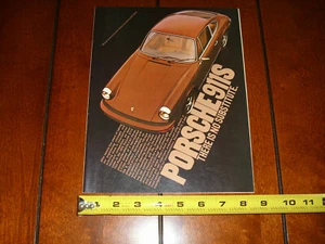 1975 PORSCHE 911S - ORIGINAL AD - Picture 1 of 3