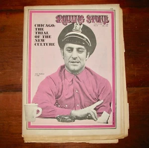 Vintage Rolling Stone Magazine - No. 55 - April 2, 1970 - Abbie Hoffman Chicago8 - Bild 1 von 1