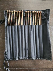 KnitPro Symfonie Holz Einzelpunkt Nadeln 18 Stück Set 14" lang 4 US bis 11 US - Bild 1 von 8
