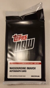 2025 Topps Now UFC Nassourdine Imavov #5 Autograph Sealed Unopened - Picture 1 of 2