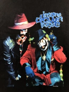 Camiseta negra vintage ICP 2000 Insane Clown Posse Big Money Hustlas para hombre XL - Imagen 1 de 8