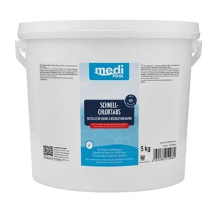 Chlortabletten, Schnellchlor Tabletten, Schnell ChlorTabs,20 gr, 5 KG mediPOOL - Bild 1 von 5