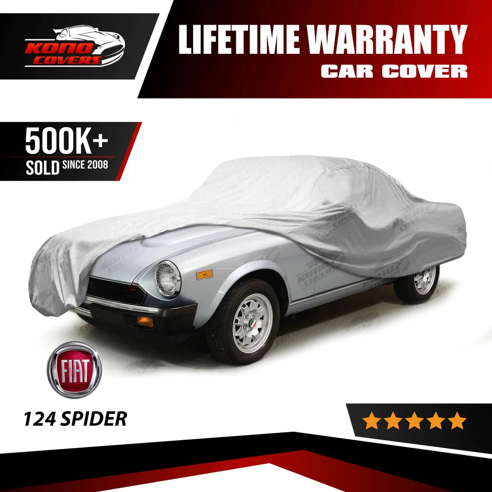 FIAT 124 CONVERTIBLE CAR COVER 1976 1977 1978 1979 1980 - Image 1 of 4