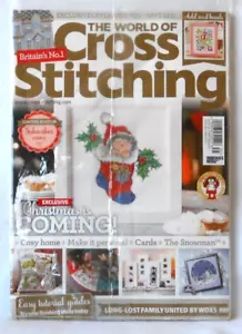 MAGAZINE - 2015 THE WORLD OF CROSS STITCHING "CHRISTMAS IS COMING" EDITION NEW! - Imagen 1 de 2