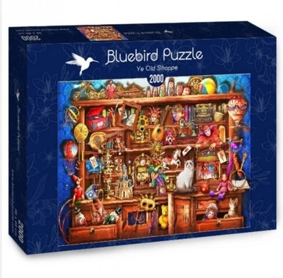 NEW Bluebird 2000 Pieces Jigsaw Puzzle 12+ Ages Ye Old Shoppe - Image 1 of 2