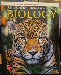 Biologie, Mader & Windelspecht (Pbk, 2022, 14. Auflage) Sauberer Text! - Bild 1 von 2