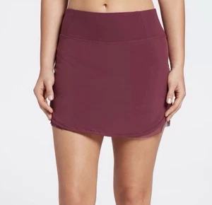 Calia | Mujer | Colección Journey tiro medio Calia dobladillo tulipán falda granate L - Imagen 1 de 8