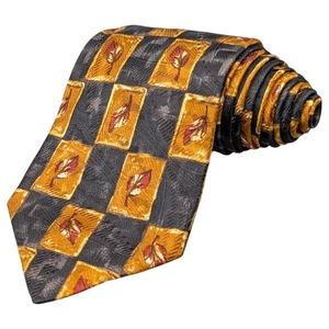 Robert Talbott Tie Mens 56.5" Silk Best Of Class Leaf Check Nordstrom Vintage - Picture 1 of 9