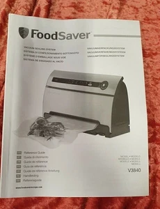 Food Saver Vacuum Sealing System Manual Book rs62 - Picture 1 of 2