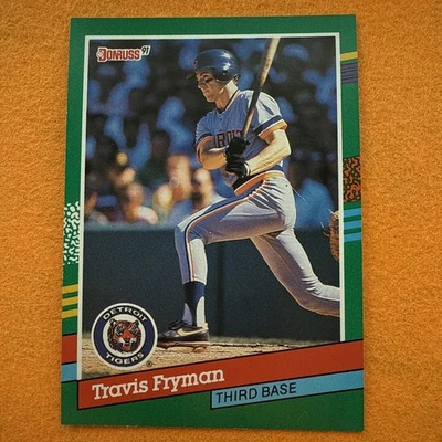 Travis Fryman 1991 Donruss #768a Detroit Tigers - Image 1 of 2