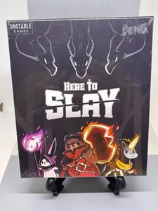 Here to Slay Base Card Game Unstable Unicorns Brand New Sealed - Bild 1 von 6