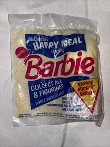 1992 McDonalds Happy Meal Barbie Rappin’ Rockin’ Barbie NIP SEALED - Picture 1 of 1