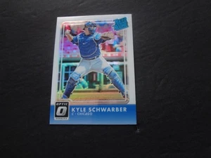 2016 Kyle Schwarber Optic Holo Silver Prizm Rookie #31 RC Philadelphia Phillies - Picture 1 of 2