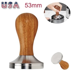 Coffee Tamper For Breville 54mm Portafilter Espresso Calibrated Hammer Leveler - Picture 1 of 11