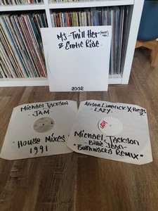 Michael Jackson - House Remixes Bundle 12" Vinyl x 3 Record Collection Promos - Foto 1 di 10