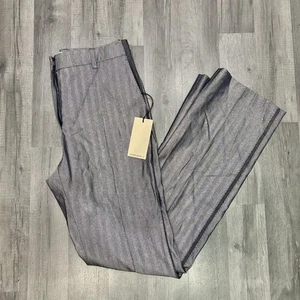 28W 32L - Golden Goose Smart Trousers Midnight Silver BRAND NEW - Picture 1 of 9
