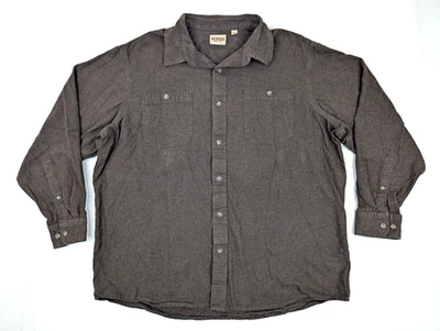 Redhead Ozark Mountain Brushed Flannel Men 2XL Brown (Lightweight Chamois Like) - Image 1 of 4