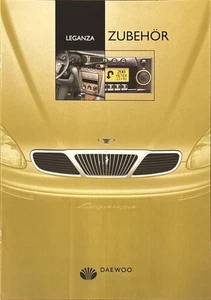 Daewoo Leganza Zubehör Prospekt Brochure Depliant 07/2000 - Bild 1 von 1
