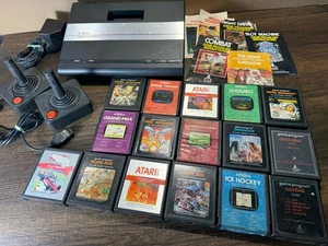 Atari 7800 Konsole mit Controller + 16 Spiele getestet und funktionsfähig siehe Bilder LESEN - Bild 1 von 19