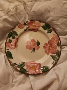 50th Anniv 1990 Franciscan Desert Rose Hand Decor Made In Eng Rosa Salatschale - Bild 1 von 7