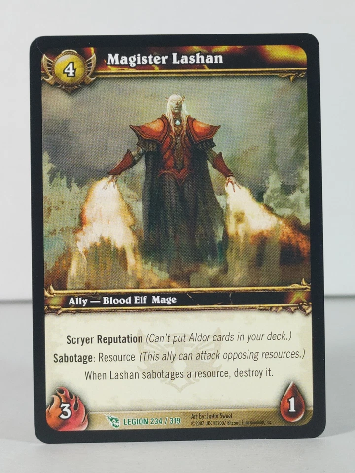 Magister Lashan - March of the Legion - 234/319 - singles - Uncommon - Image 1 of 1