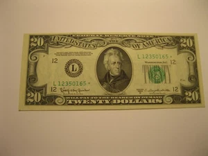 1950-D $20 FR2063-L* FRN STAR NOTE CU!!! SCARCE!! - Picture 1 of 6