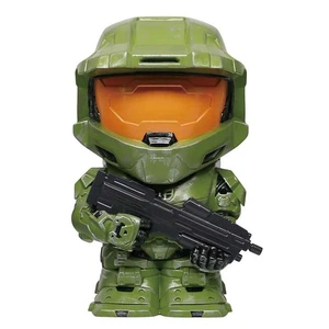Neue Münzbank - Halo - Master Chief SD Chibi 9" PVC Figur Geld Schweinchen - Bild 1 von 1