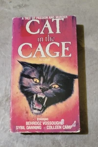 Cat in the Cage VHS A Tale Of Passion And Murder Horror Movie Colleen Camp - Imagen 1 de 10