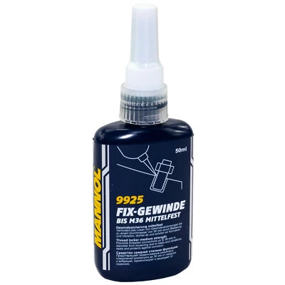 Schraubensicherung 50 ml MANNOL Gewinde mittelfest Schrauben Kleber Schraube - Bild 1 von 4