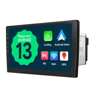 Eonon 10" 2DIN Android 13 Car Stereo Wireless CarPlay Android Auto Radio GPS Nav - Picture 1 of 21