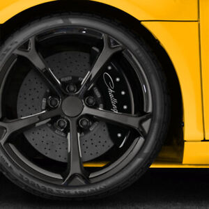 Black RT Caliper Covers for 2022-2023 Dodge Challenger by MGP