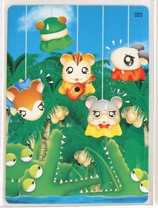 Hamtaro TCG Tarot Card No.020 AMADA Carddass Hamster Japanese Anime Character - Picture 1 of 4