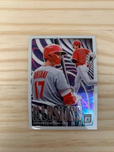 2020 Donruss Optic Illusions #13 Shohei Ohtani - Los Angeles Angels - Picture 1 of 2