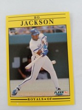 1991 Fleer Bo Jackson Super Star. MINT CARD! Free Shipping! Card #561.