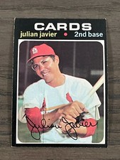 1971 Topps Julian Javier #185 St. Louis Cardinals  