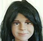 Child girl/boy heads for full body mannequins, Life size (no neck) #B5 +1wig