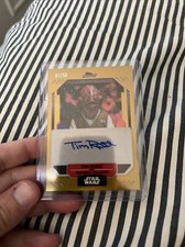 #7/50🔥🔥🔥2023 Topps Finest Star Wars GOLD Tim Rose as Admiral Ackbar 🔥🔥🔥