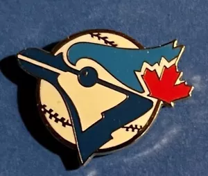 Small Color Version Toronto Blue Jays Bird Head & Ball MLB Baseball Lapel Pin - Picture 1 of 1