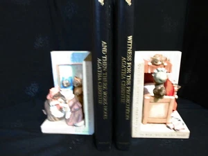 RARE Beatrix Potter Collection Tale of Tom Kitten Book Ends Warne Charpente - Picture 1 of 12