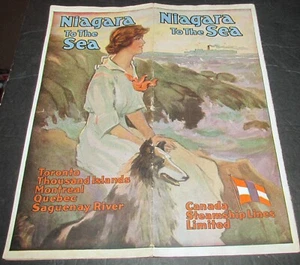 Canada Steamship Lines Ca. 1917 NIAGARA TO THE SEA Brochure - Picture 1 of 5