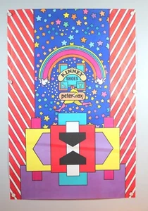 Peter Max 1969 "KINNEY SHOES" Rare Poster 24x36 -B15-28-19 - Picture 1 of 7