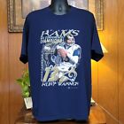 T-shirt homme vintage Y2K 2002 St. Louis Rams Kurt Warner NFL NFC Champions taille XL