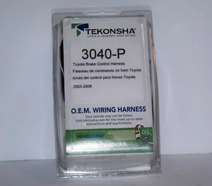 Trailer Brake Control Harness Tekonsha 3040-P-Toyota Brake Control Harness 03-08 - Picture 1 of 2