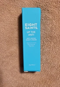 Eight Saints Up the Anti Night Cream Face Moisturizer Trial Size 0.5oz NIB - Picture 1 of 5