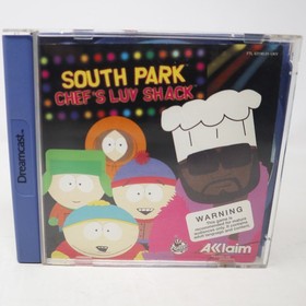 Videogioco Vintage 1999 90s Sega Dreamcast South Park Chef's Luv Shack Pal Retr&ograve;