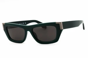 PALM ANGELS MALIBU PERI10KS25PLA0015507 Sunglasses Green Frame Gray Lenses 53mm - Picture 1 of 4