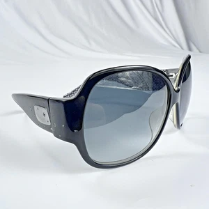 Coach Mimi S468 Sunglasses Womens Black Oversized Rhinestone FRAMES ONLY - Picture 1 of 12