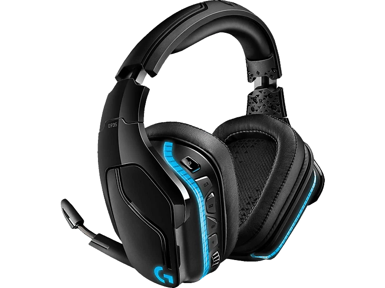 LOGITECH G935, Over-ear Gaming Headset Schwarz - Bild 1 von 1