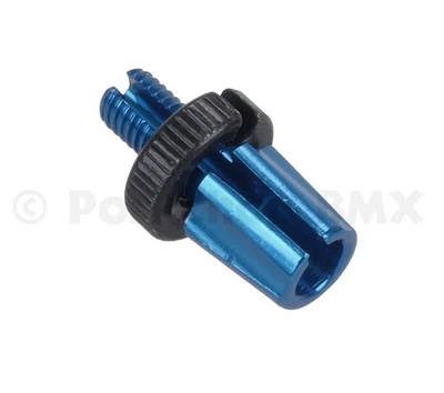 Dia-Compe M7 palanca de freno de bicicleta ajustador de barril roscado - AZUL OSCURO Foto 1 de 2